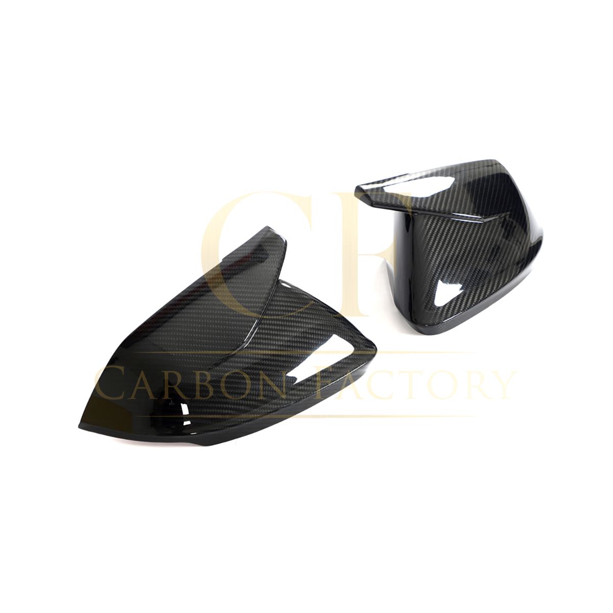 Audi RS Q8 OEM Style Pre-Preg Carbon Fibre Replacement Mirror Covers 20-Present by Carbon Factory-Carbon Factory