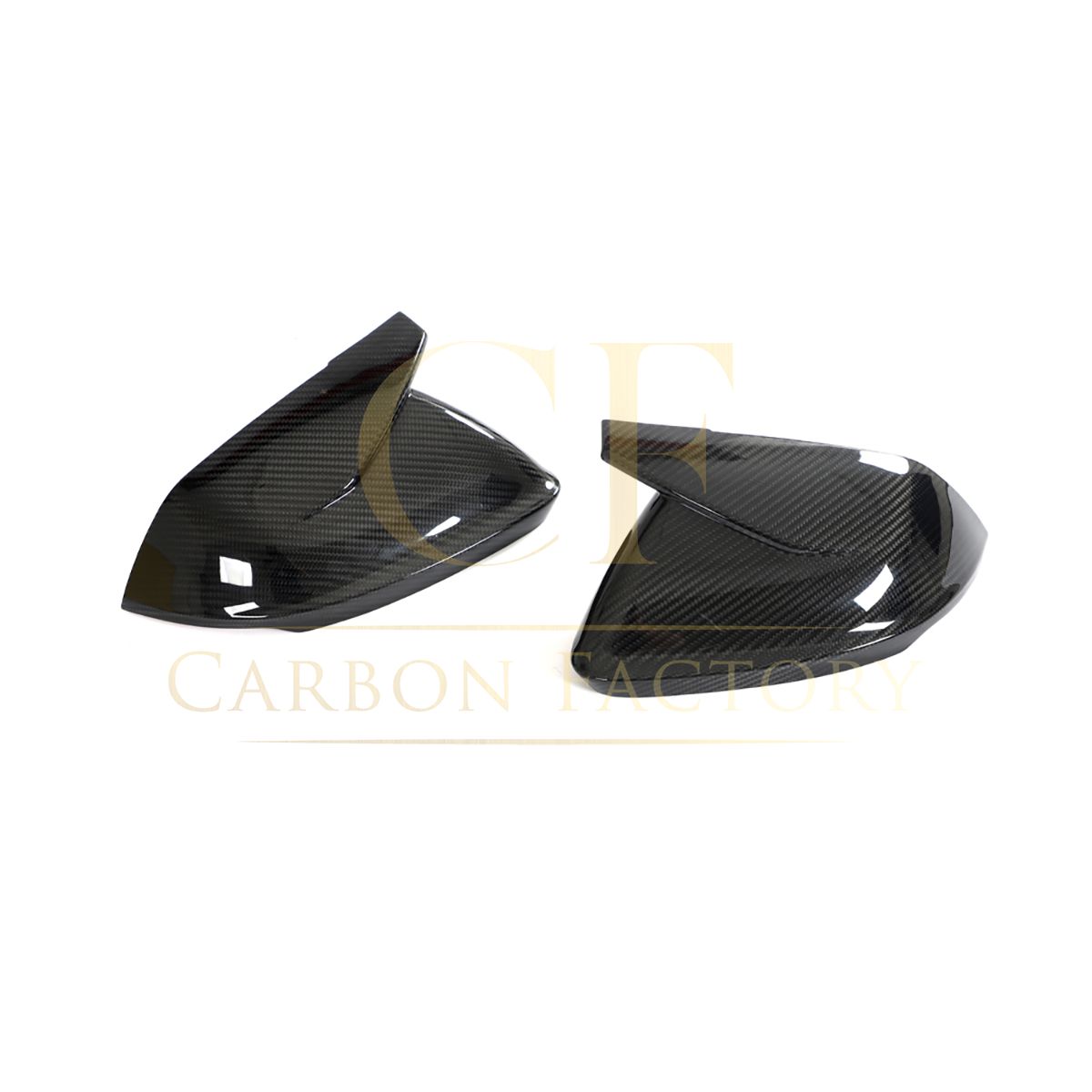 Audi RS Q8 OEM Style Pre-Preg Carbon Fibre Replacement Mirror Covers 20-Present by Carbon Factory-Carbon Factory