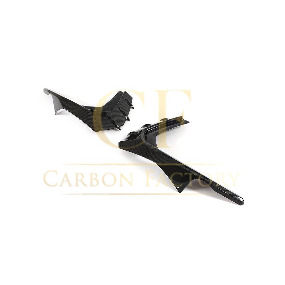 Audi S3 Saloon V Style Carbon Fibre Front Canards 21-Present by Carbon Factory-Carbon Factory