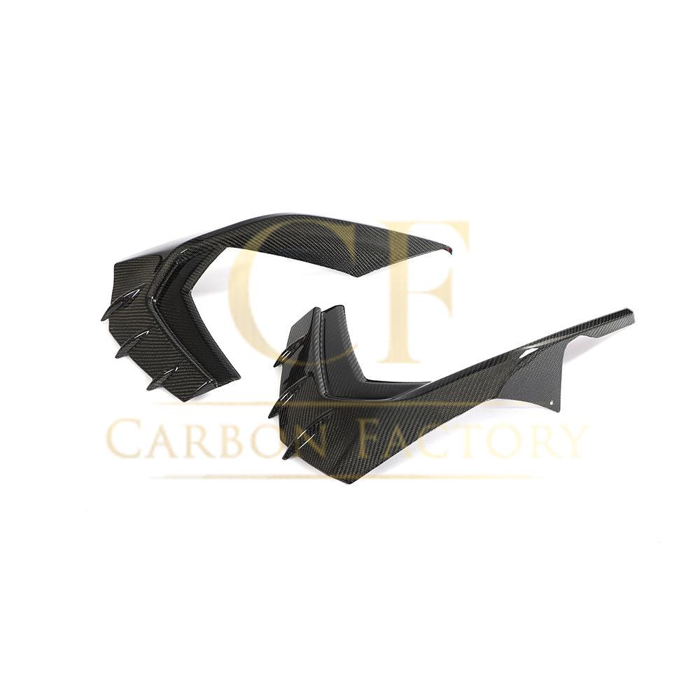 Audi S3 Saloon V Style Carbon Fibre Front Canards 21-Present by Carbon Factory-Carbon Factory