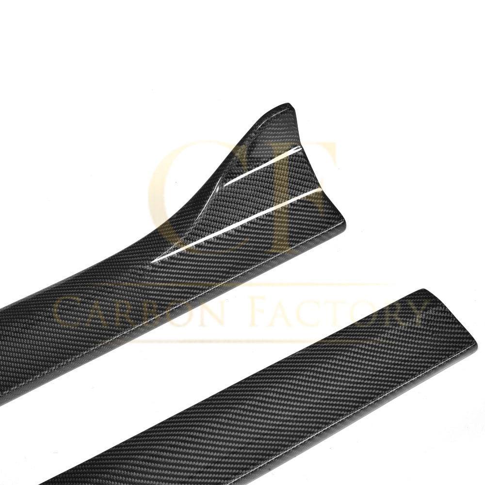 Audi S3 Saloon V Style Carbon Fibre Side Skirts 13-19 by Carbon Factory-Carbon Factory