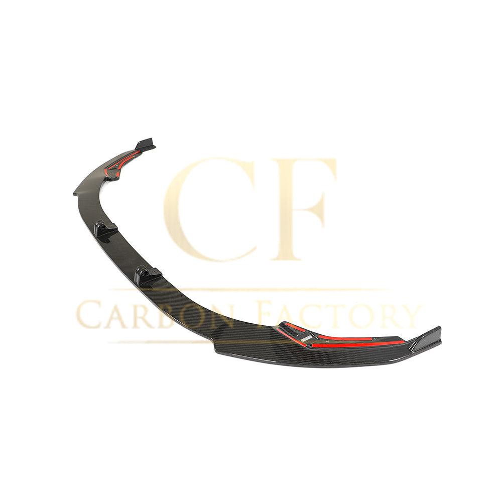 Audi S3 Saloon V Style Pre-Preg Carbon Fibre Front Splitter 21-Present by Carbon Factory-Carbon Factory