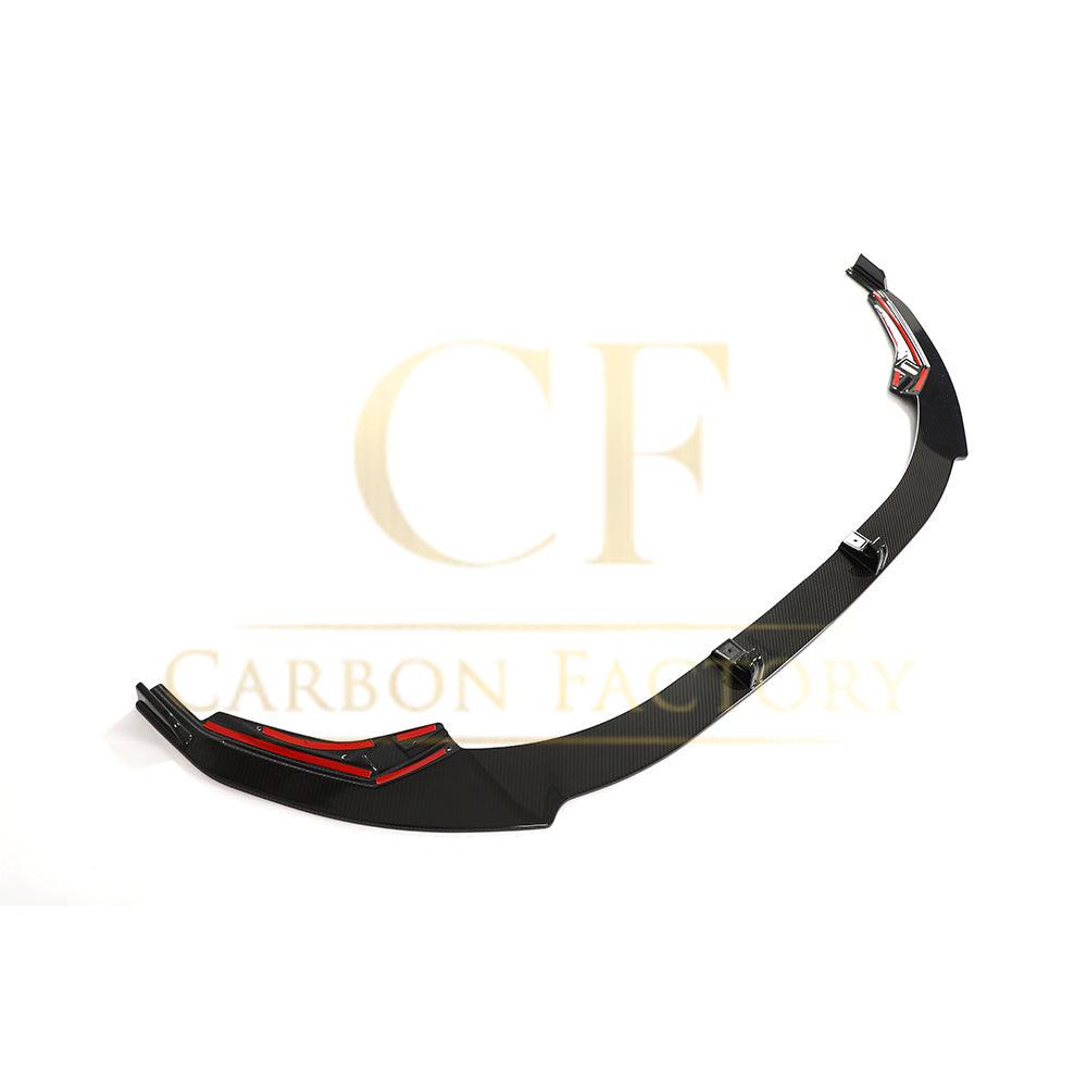 Audi S3 Saloon V Style Pre-Preg Carbon Fibre Front Splitter 21-Present by Carbon Factory-Carbon Factory