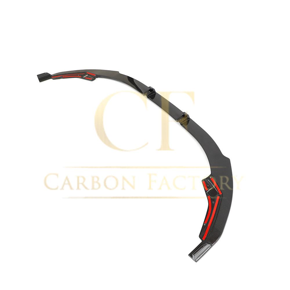 Audi S3 Saloon V Style Pre-Preg Carbon Fibre Front Splitter 21-Present by Carbon Factory-Carbon Factory