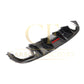 Audi S4 A4 S Line B8 LED Style Carbon Fibre Rear Diffuser 08-12 by Carbon Factory-Carbon Factory