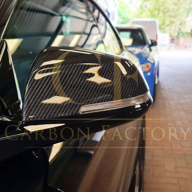 BMW 1 2 3 4 Series Carbon Fibre Replacement Mirror Covers OEM Style