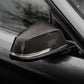 BMW 1 2 3 4 Series Carbon Fibre Replacement Mirror Covers OEM Style by Carbon Factory-Carbon Factory