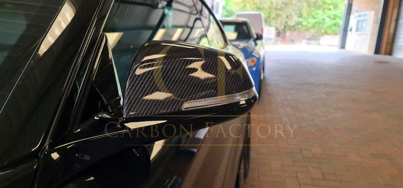 BMW 1 2 3 4 Series Carbon Fibre Replacement Mirror Covers OEM Style by Carbon Factory-Carbon Factory