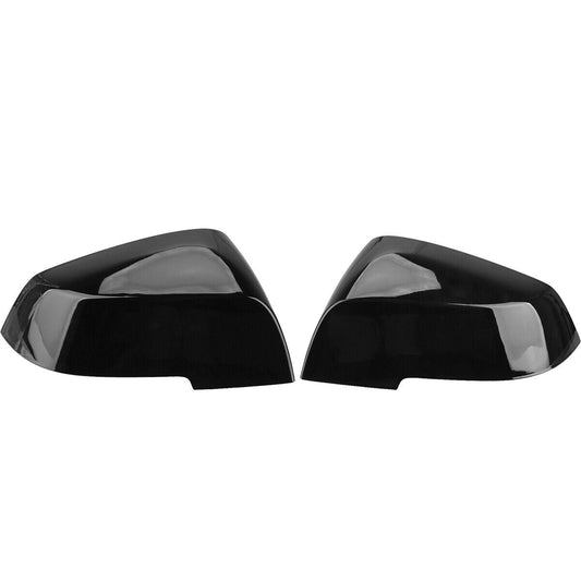 BMW 1 2 3 4 Series OEM Style Gloss Black Replacement Mirror Covers by Carbon Factory-Carbon Factory