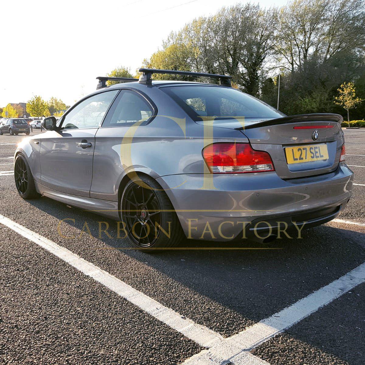 BMW 1 Series E82 Carbon Fibre Boot Spoiler MP Style 2007-2013-Carbon Factory