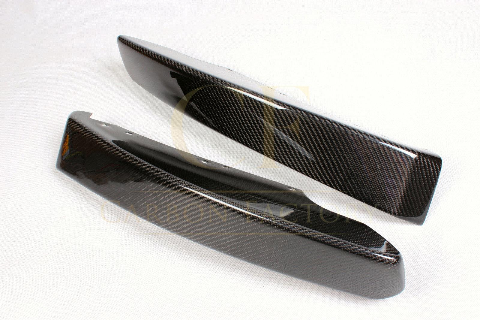 BMW 1 Series E82 Coupe Carbon Fibre Front Splitter Covers 07-10 by Carbon Factory-Carbon Factory