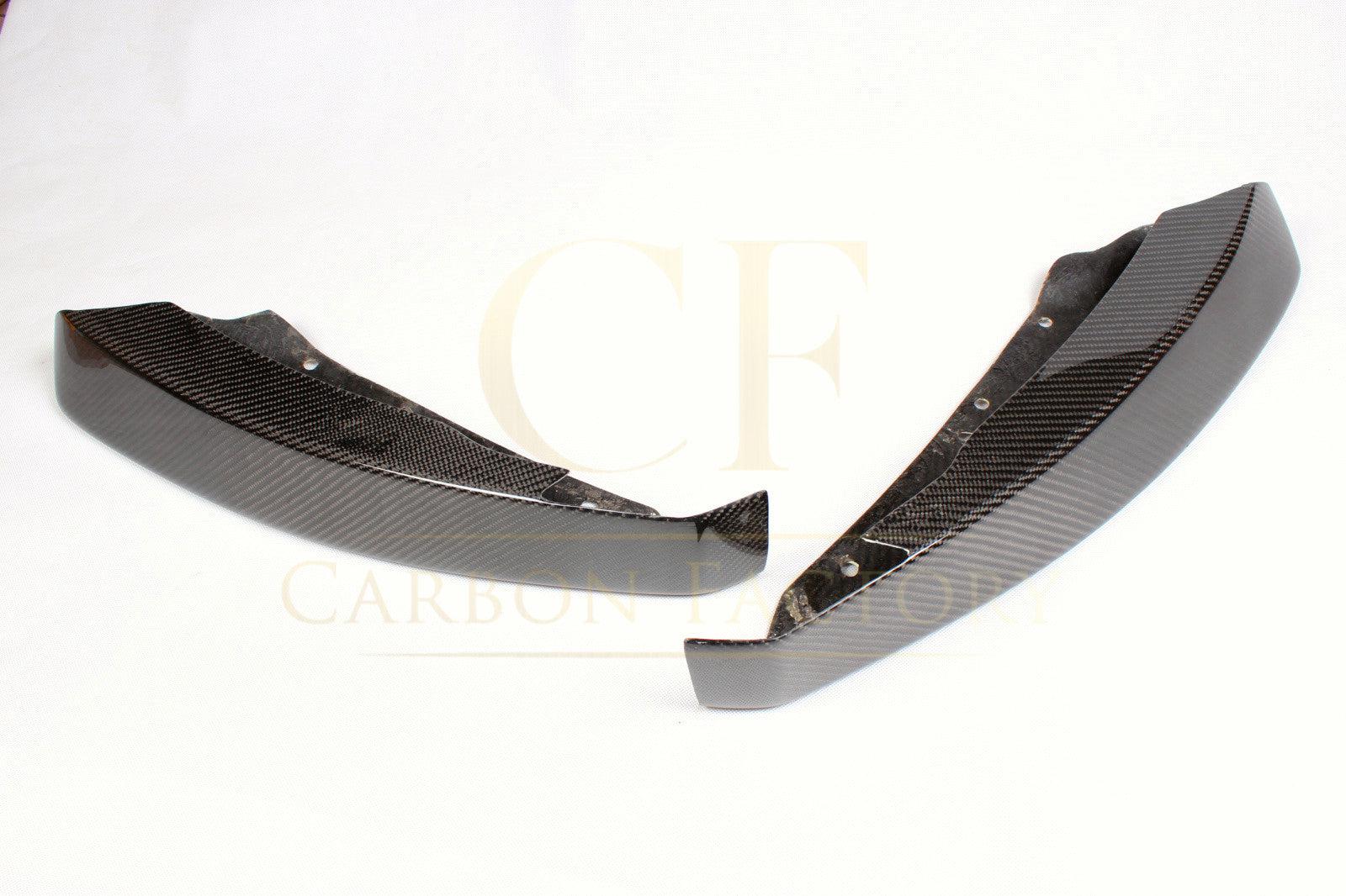 BMW 1 Series E82 Coupe Carbon Fibre Front Splitter Covers 07-10 by Carbon Factory-Carbon Factory