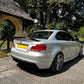 BMW 1 Series E82 E88 MP Style Gloss Black Rear Diffuser 2007-2013 by Carbon Factory-Carbon Factory