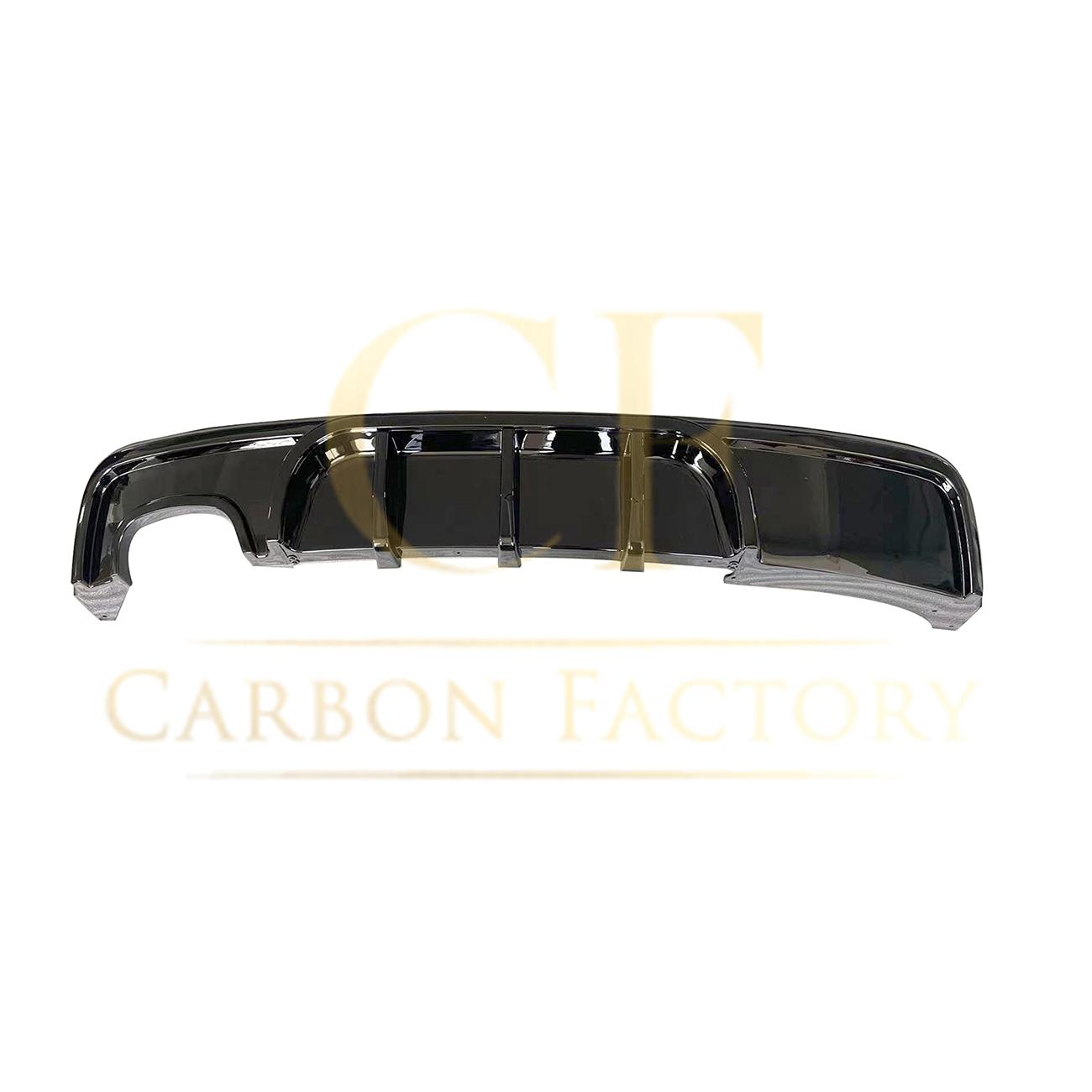 BMW 1 Series E82 E88 MP Style Gloss Black Rear Diffuser 2007-2013 by Carbon Factory-Carbon Factory