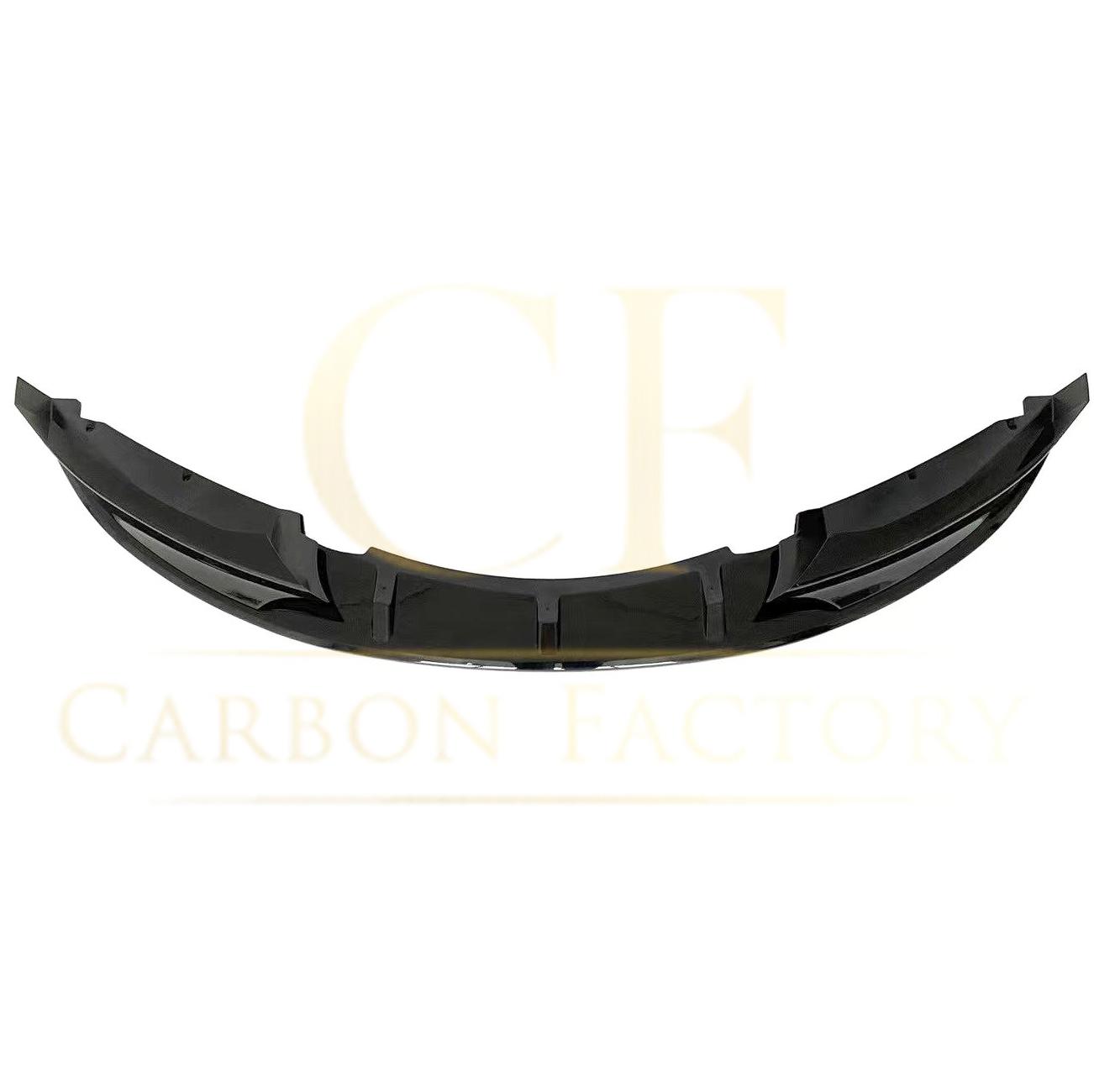 BMW 1 Series E82 MP Style Gloss Black Front Splitter 2007-2013-Carbon Factory