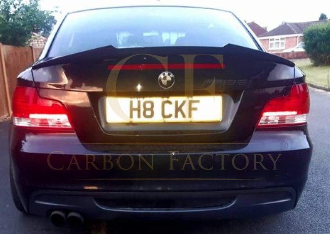 BMW 1 Series E82 Pre-Preg Carbon Fibre Boot Spoiler V Style 2007-2013 by Carbon Factory-Carbon Factory