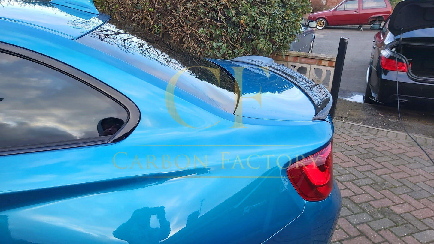 BMW 2 Series F22 F87 M2 CS Style Pre-Preg Carbon Fibre Boot Spoiler 13-21 by Carbon Factory-Carbon Factory