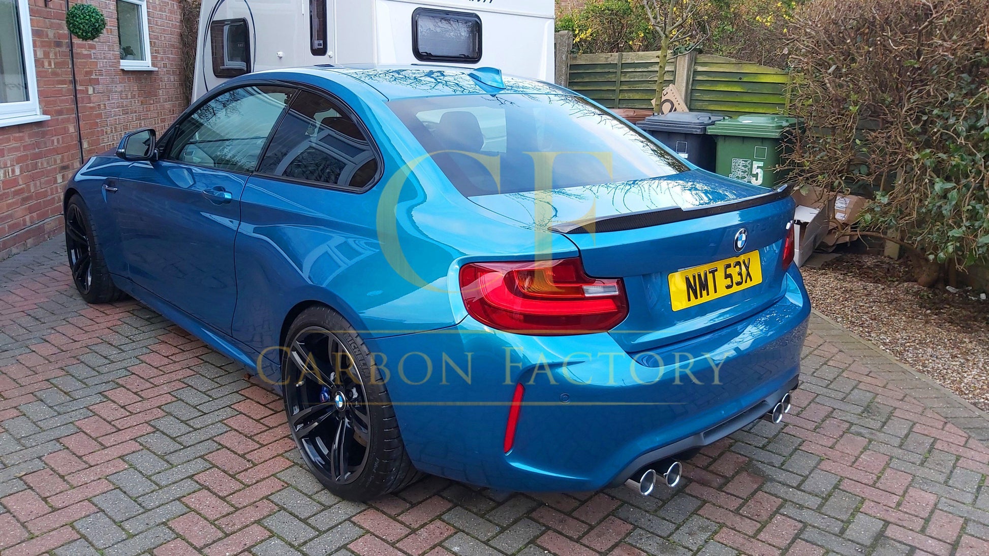 BMW 2 Series F22 F87 M2 CS Style Pre-Preg Carbon Fibre Boot Spoiler 13-21 by Carbon Factory-Carbon Factory