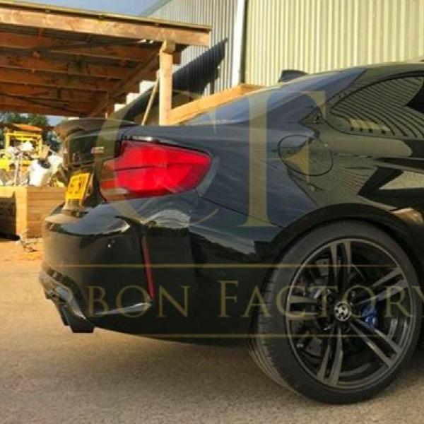 BMW 2 Series F22 F87 M2 MP Style Carbon Fibre Boot Spoiler 13-21-Carbon Factory