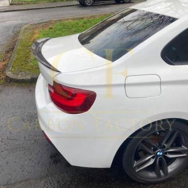 BMW 2 Series F22 F87 M2 MP Style Carbon Fibre Boot Spoiler 13-21-Carbon Factory