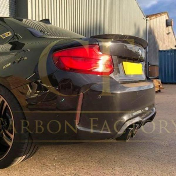 BMW 2 Series F22 F87 M2 MP Style Carbon Fibre Boot Spoiler 13-21 by Carbon Factory-Carbon Factory