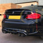 BMW 2 Series F22 F87 M2 MP Style Carbon Fibre Boot Spoiler 13-21 by Carbon Factory-Carbon Factory