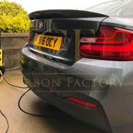 BMW 2 Series F22 F87 M2 MP Style Carbon Fibre Boot Spoiler 13-21 by Carbon Factory-Carbon Factory