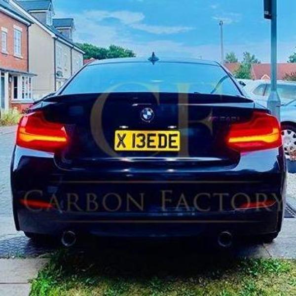 BMW 2 Series F22 F87 M2 MP Style Carbon Fibre Boot Spoiler 13-21 by Carbon Factory-Carbon Factory