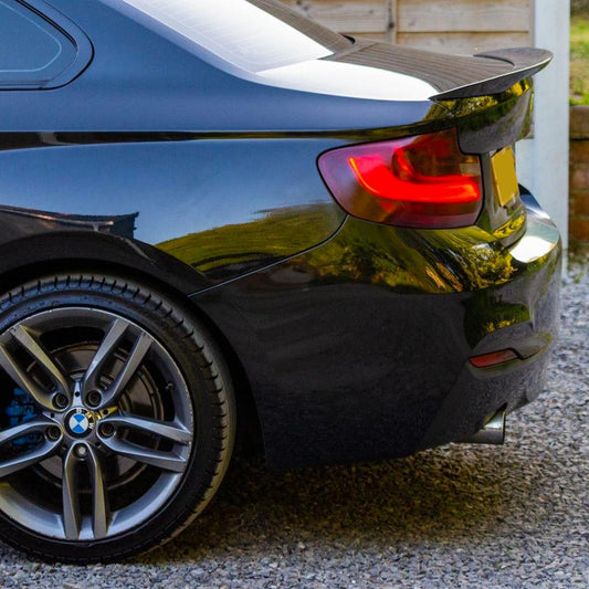 BMW 2 Series F22 F87 M2 MP Style Carbon Fibre Boot Spoiler 13-21-Carbon Factory