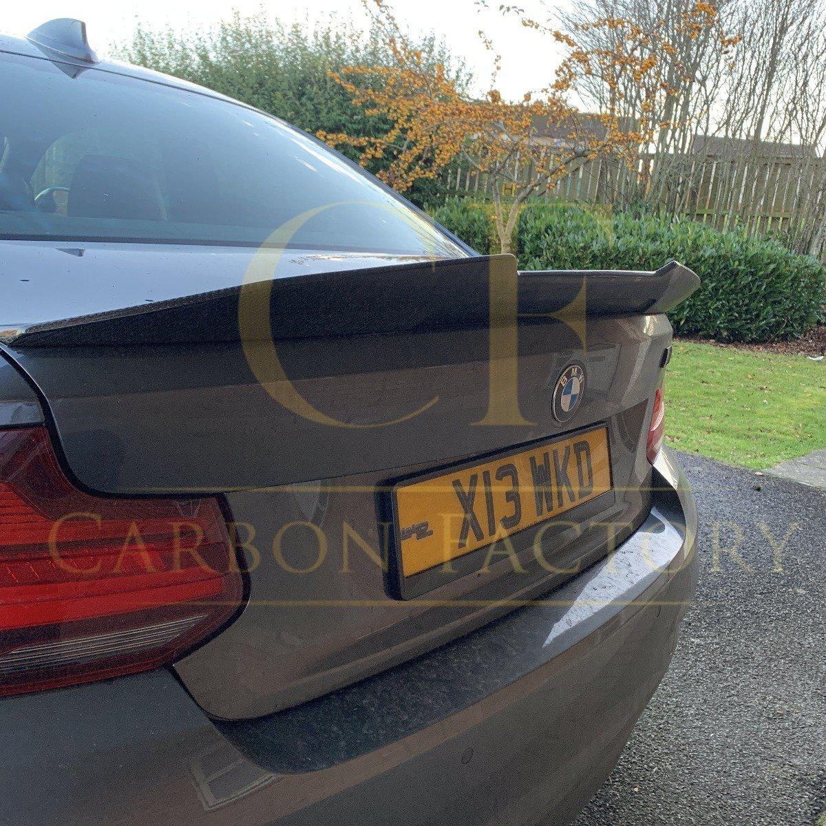 BMW 2 Series F22 F87 M2 PSM Style Pre-preg Carbon Fibre Boot Spoiler 13-21 by Carbon Factory-Carbon Factory