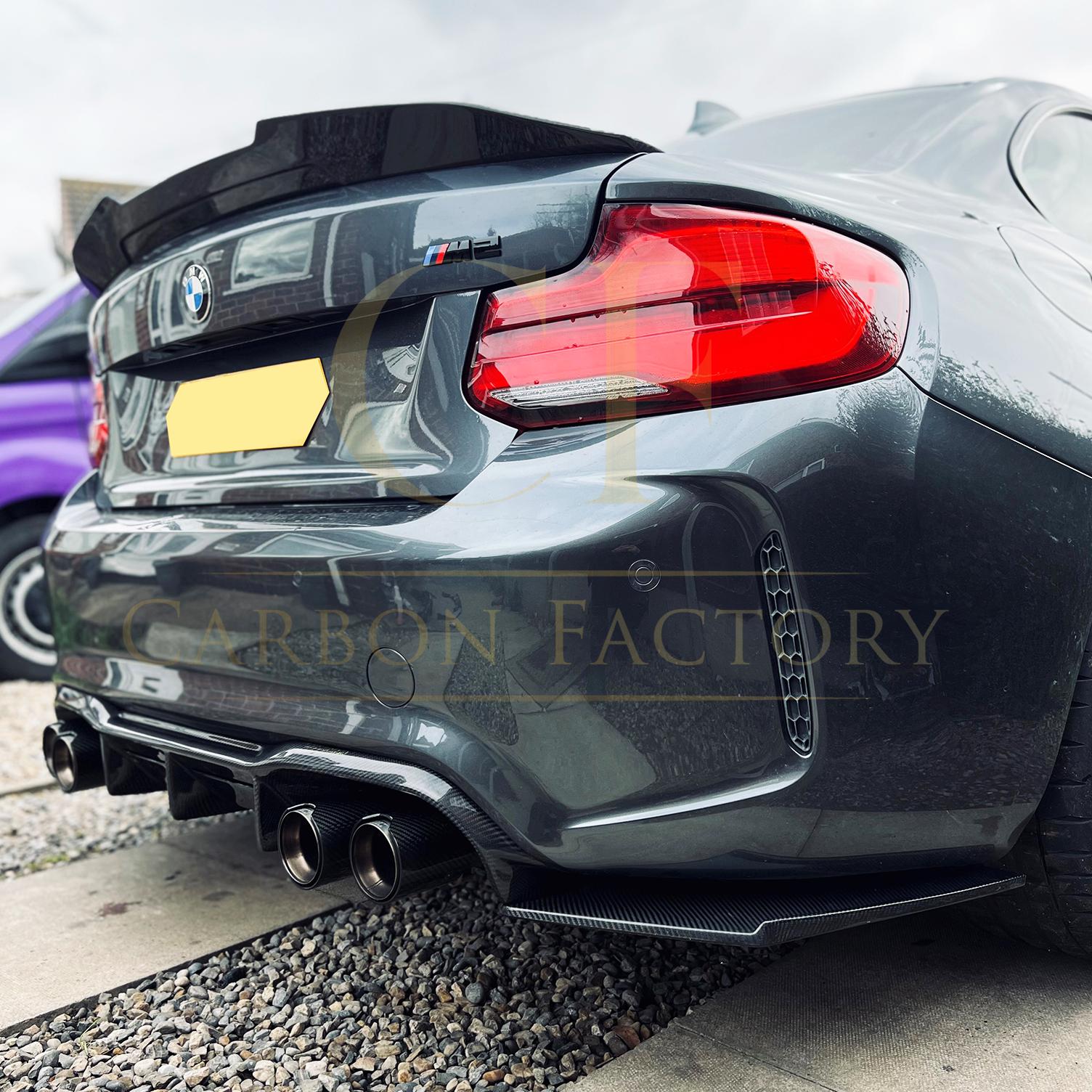 BMW 2 Series F22 F87 M2 PSM Style Pre-preg Carbon Fibre Boot Spoiler 13-21 by Carbon Factory-Carbon Factory