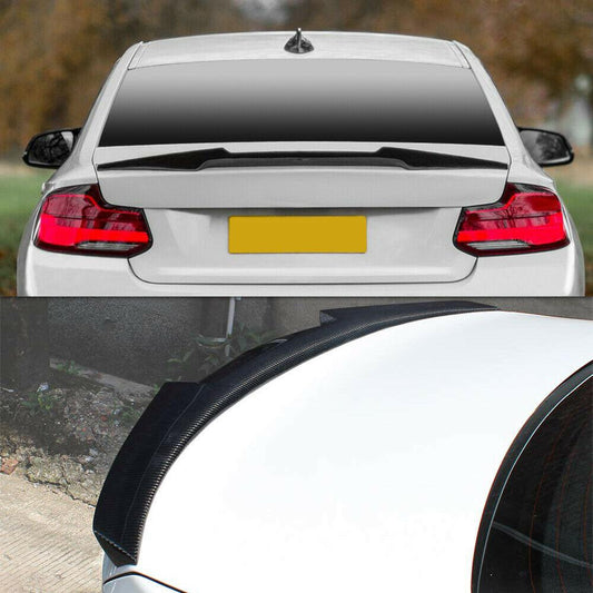 BMW 2 Series F22 F87 M2 V Style Pre-preg Carbon Fibre Boot Spoiler 13-21 by Carbon Factory-Carbon Factory