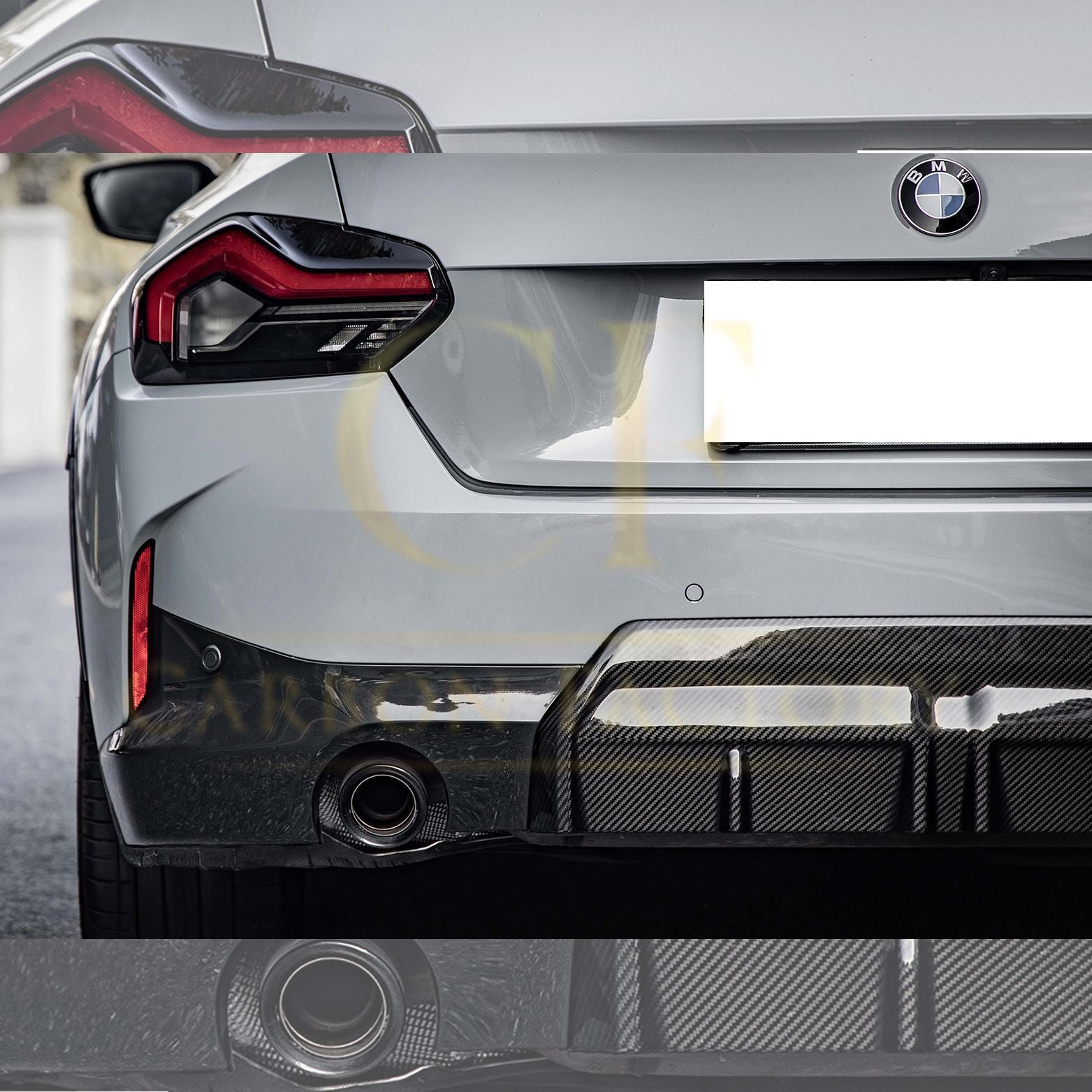 BMW 2 Series G42 Coupe MP Style Pre-Preg Carbon Fibre Diffuser 21-Present-Carbon Factory