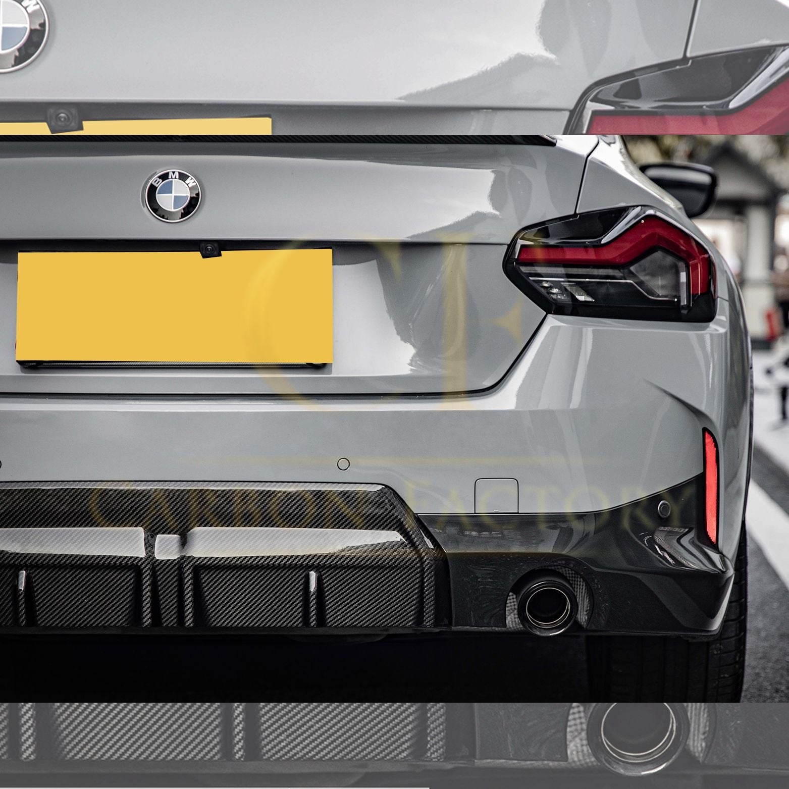 BMW 2 Series G42 Coupe MP Style Pre-Preg Carbon Fibre Diffuser 21-Present-Carbon Factory