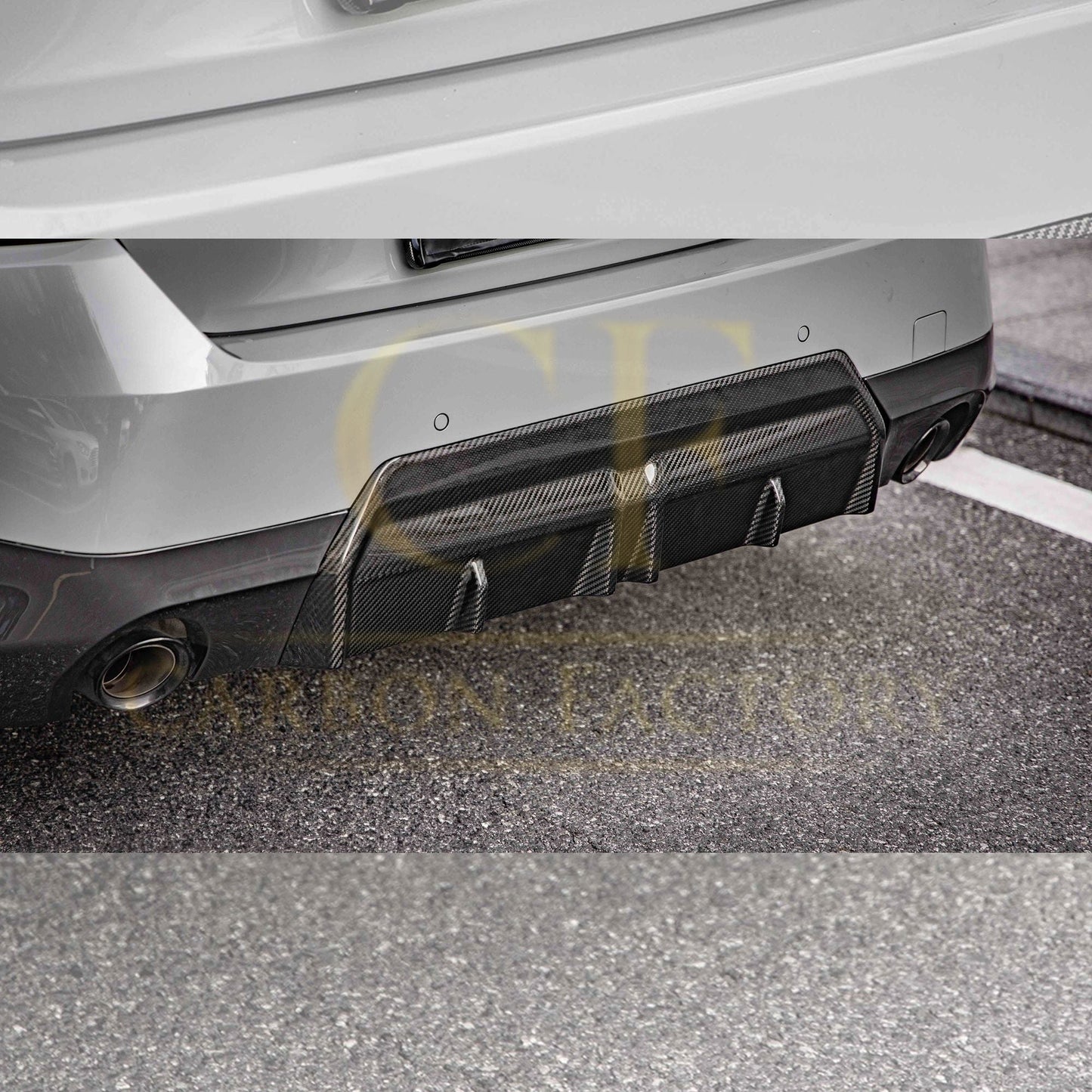 BMW 2 Series G42 Coupe MP Style Pre-Preg Carbon Fibre Diffuser 21-Present-Carbon Factory