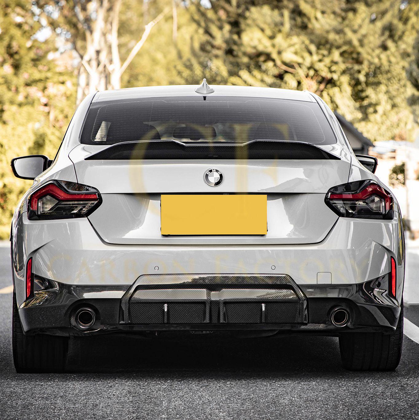 BMW 2 Series G42 Coupe MP Style Pre-Preg Carbon Fibre Diffuser 21-Present-Carbon Factory