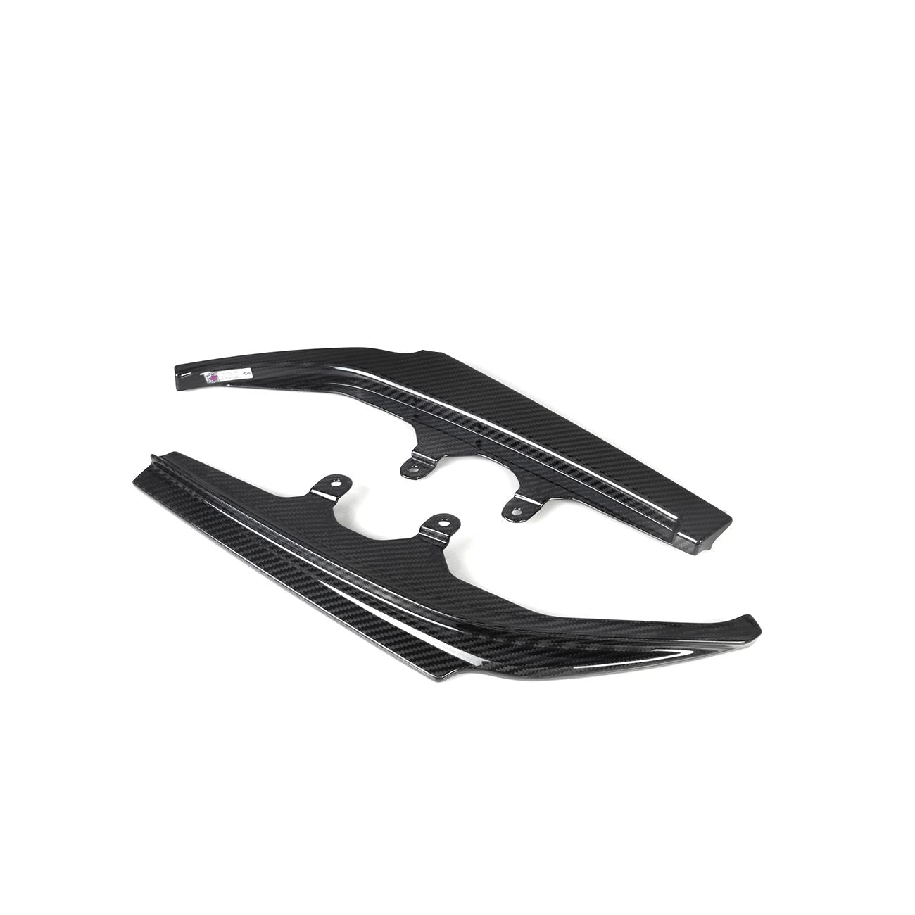 BMW 2 Series G42 M240 SQ Style Pre-Preg Carbon Fibre Rear Bumper Trims 21-Present-Carbon Factory