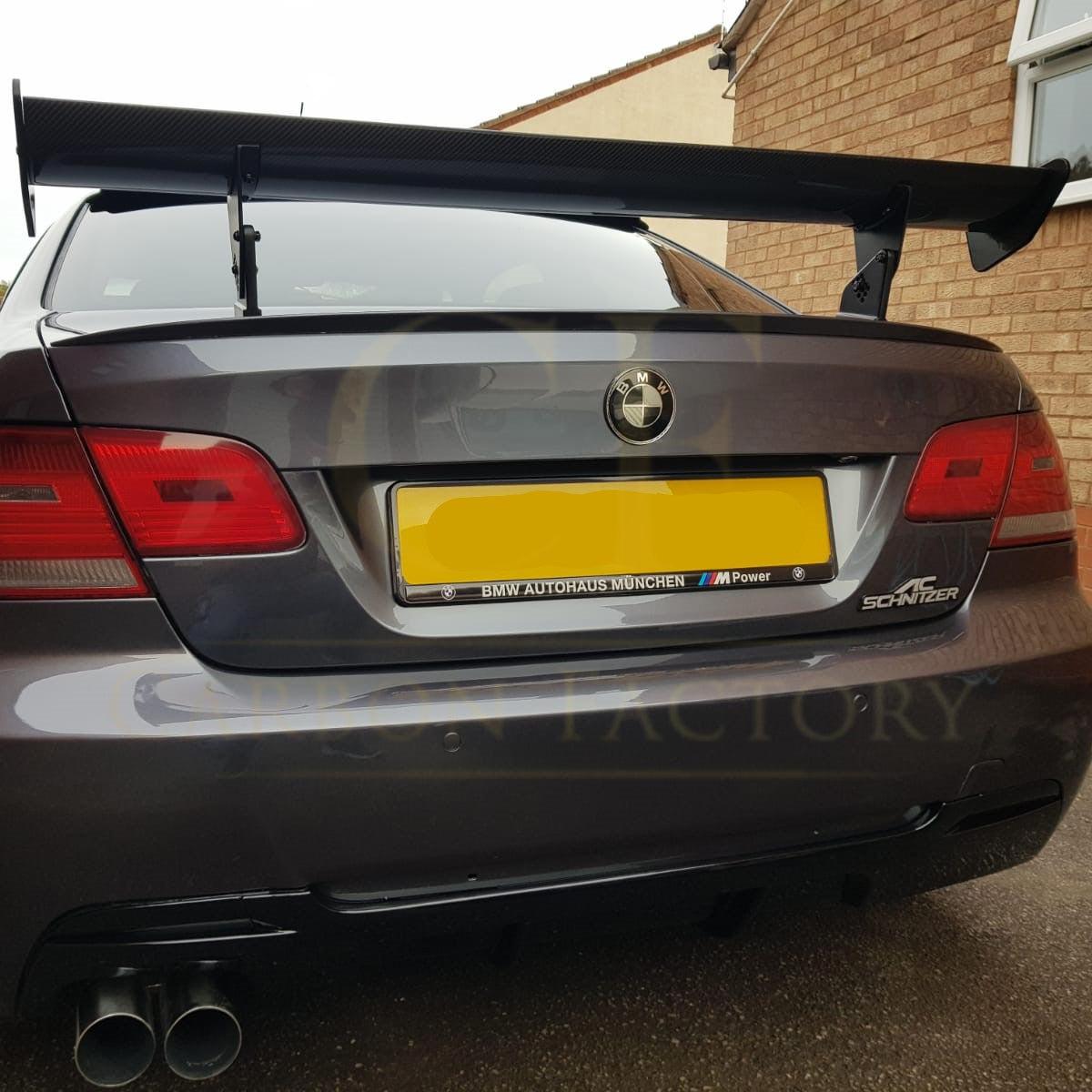 BMW 3 Series E90 E92 E93 inc M3 Carbon Fibre Boot Spoiler GTS Style 07-13 by Carbon Factory-Carbon Factory