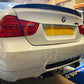 BMW 3 Series E90 Saloon inc M3 M Performance Style Carbon Fibre Boot Spoiler 07-13-Carbon Factory