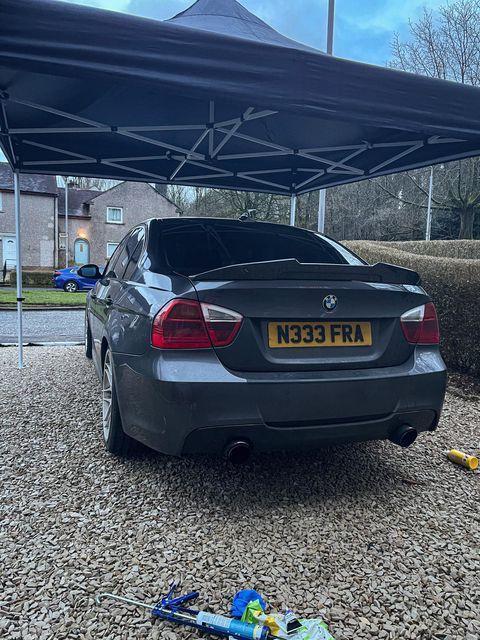 BMW 3 Series E90 Saloon inc M3 PSM Style Pre-preg Carbon Fibre Boot Spoiler 07-13 by Carbon Factory-Carbon Factory