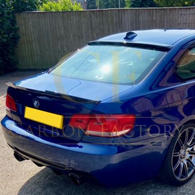 BMW 3 Series E92 Coupe inc M3 AC Style Carbon Fibre Roof Spoiler 07-13 by Carbon Factory-Carbon Factory