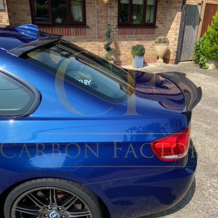 BMW 3 Series E92 Coupe inc M3 AC Style Carbon Fibre Roof Spoiler 07-13 by Carbon Factory-Carbon Factory