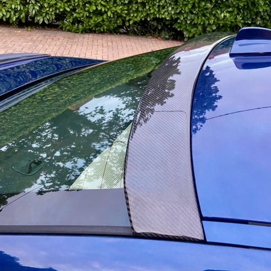 BMW 3 Series E92 Coupe inc M3 AC Style Carbon Fibre Roof Spoiler 07-13 by Carbon Factory-Carbon Factory