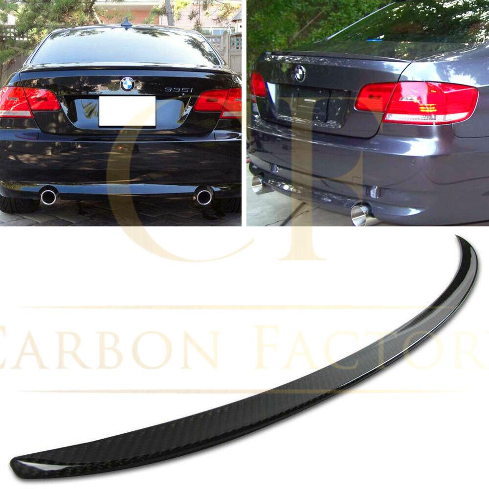 BMW 3 Series E92 Coupe inc M3 M3 Style Carbon Fibre Boot Spoiler 07-13 by Carbon Factory-Carbon Factory