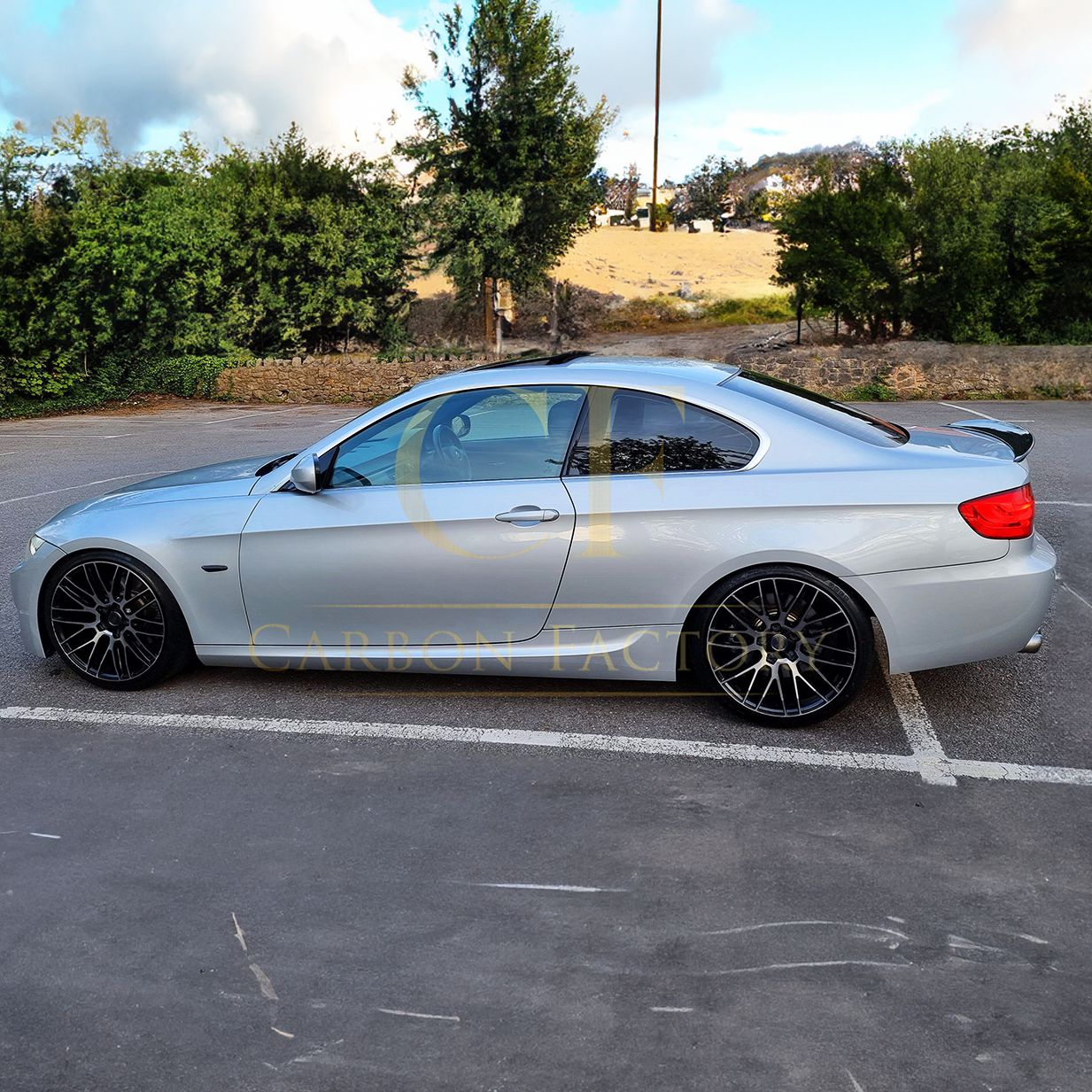 BMW 3 Series E92 Coupe inc M3 MP Style Pre-Preg Carbon Fibre Boot Spoiler 07-13-Carbon Factory