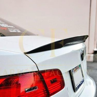 BMW 3 Series E92 Coupe inc M3 MP Style Pre-Preg Carbon Fibre Boot Spoiler 07-13 by Carbon Factory-Carbon Factory