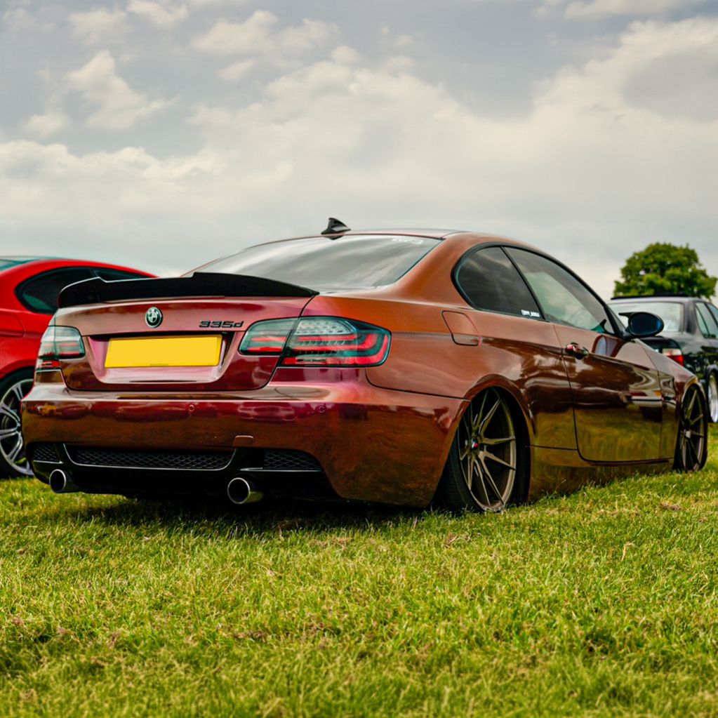 BMW 3 Series E92 Coupe inc M3 PSM Style Pre-preg Carbon Fibre Boot Spoiler 07-13 by Carbon Factory-Carbon Factory