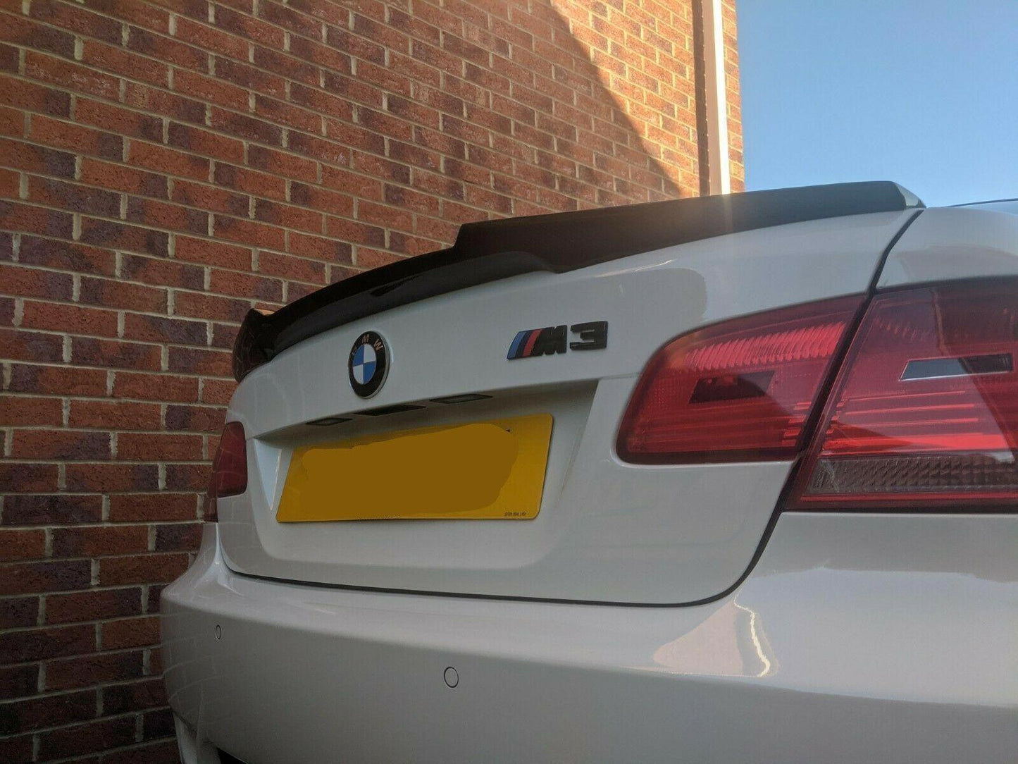 BMW 3 Series E92 Coupe inc M3 V Style Pre-preg Carbon Fibre Boot Spoiler 07-13-Carbon Factory