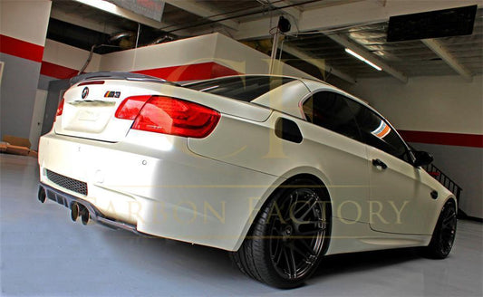 BMW 3 Series E93 Convertible inc M3 M Performance Style Carbon Fibre Boot Spoiler 07-13-Carbon Factory