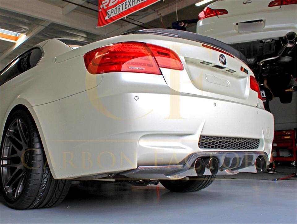 BMW 3 Series E93 Convertible inc M3 MP Style Carbon Fibre Boot Spoiler 07-13 by Carbon Factory-Carbon Factory